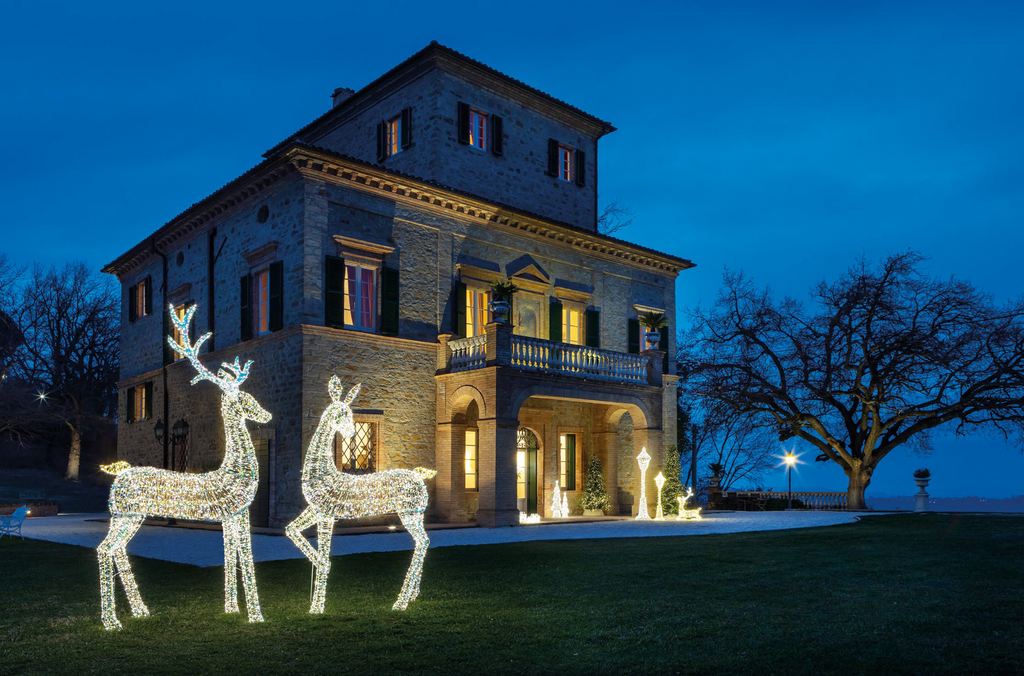 Renna 5200 led "Sogno d'inverno King" h.275cm