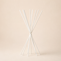 Bastoncini rattan per profuma ambiente h.42cm bianchi