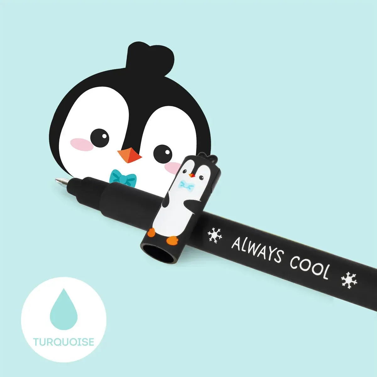 Penna Gel Cancellabile Penguin "Always Cool" - Erasable Pen