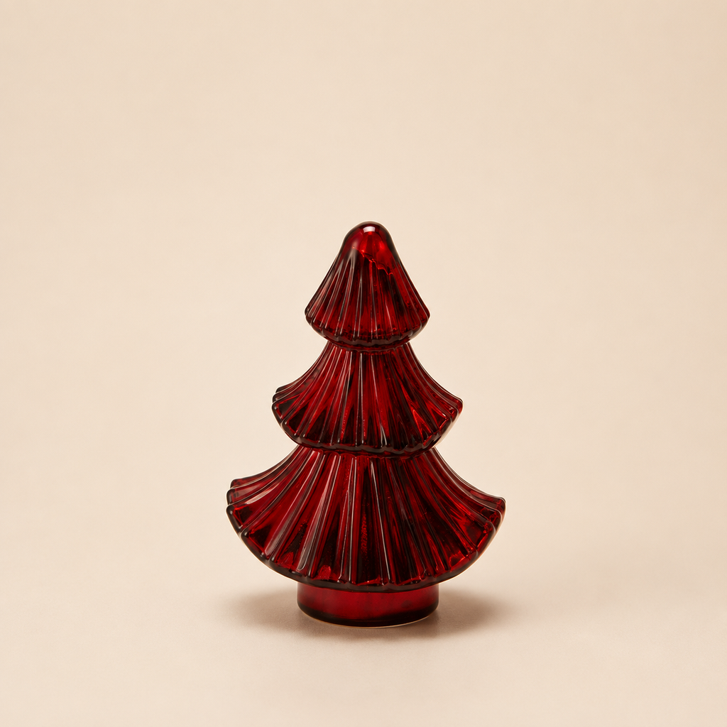 Candela Natalizia Profumata "Nordic Forest" a Forma di Albero