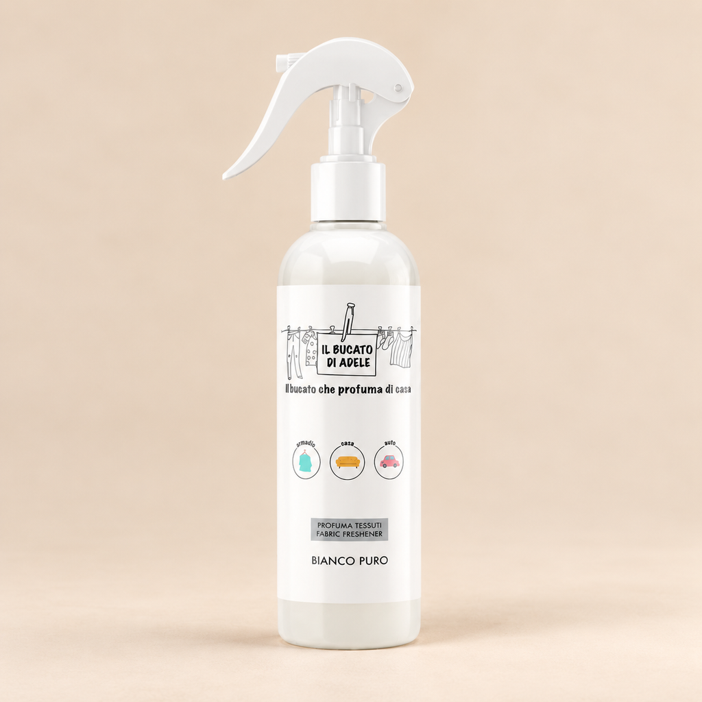 Spray tessuti Il bucato di Adele Bianco puro