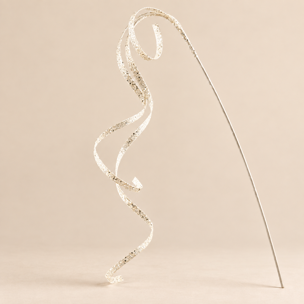 Filante Glitter Bianco EDG H 158 cm