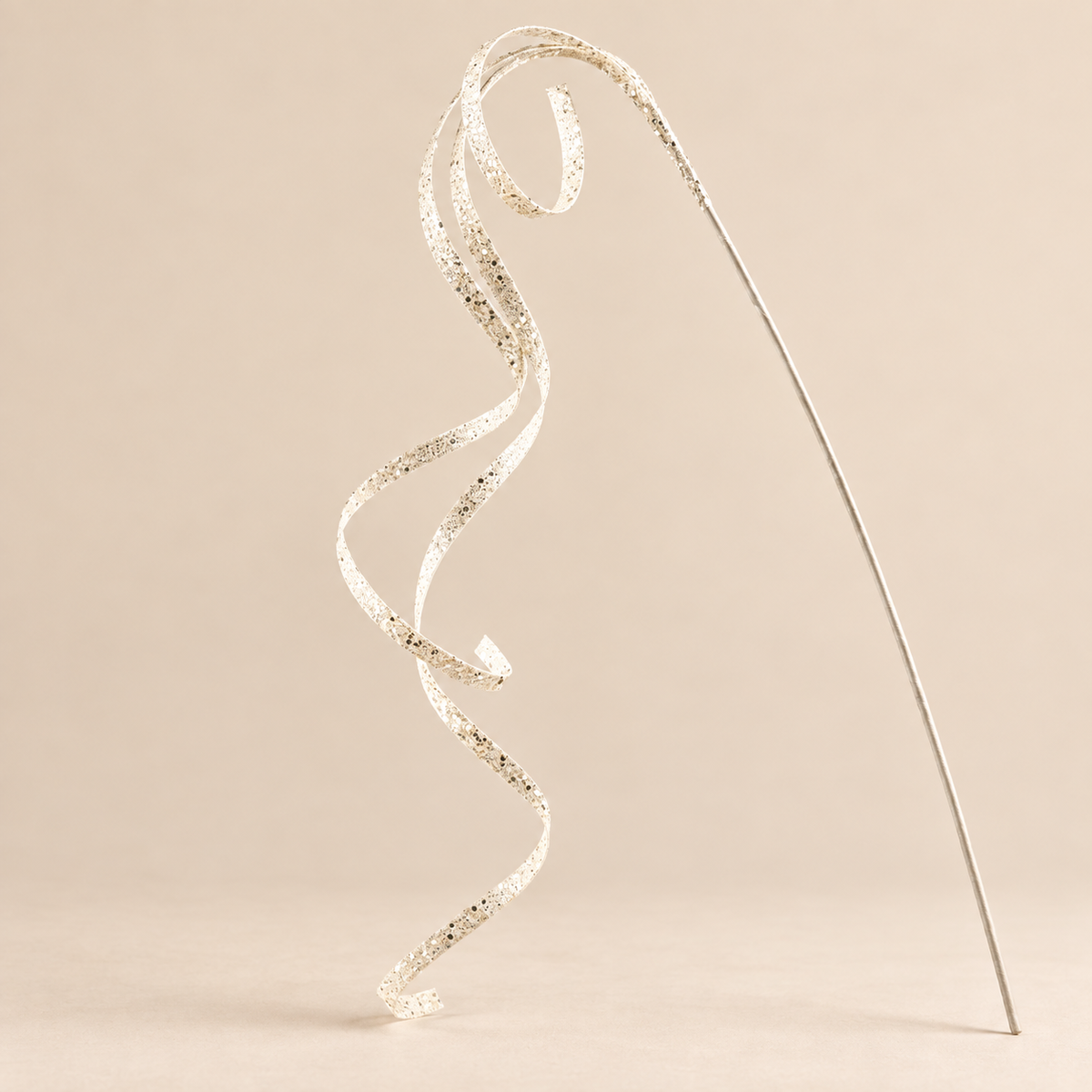 Filante Glitter Bianco EDG H 158 cm