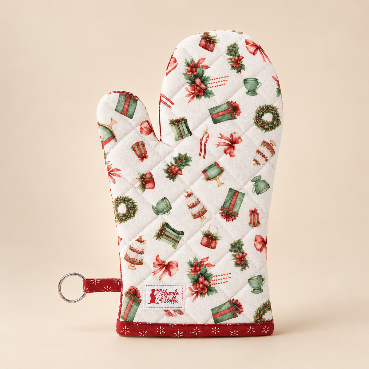 Guantone da Cucina Storia di Natale Double Face