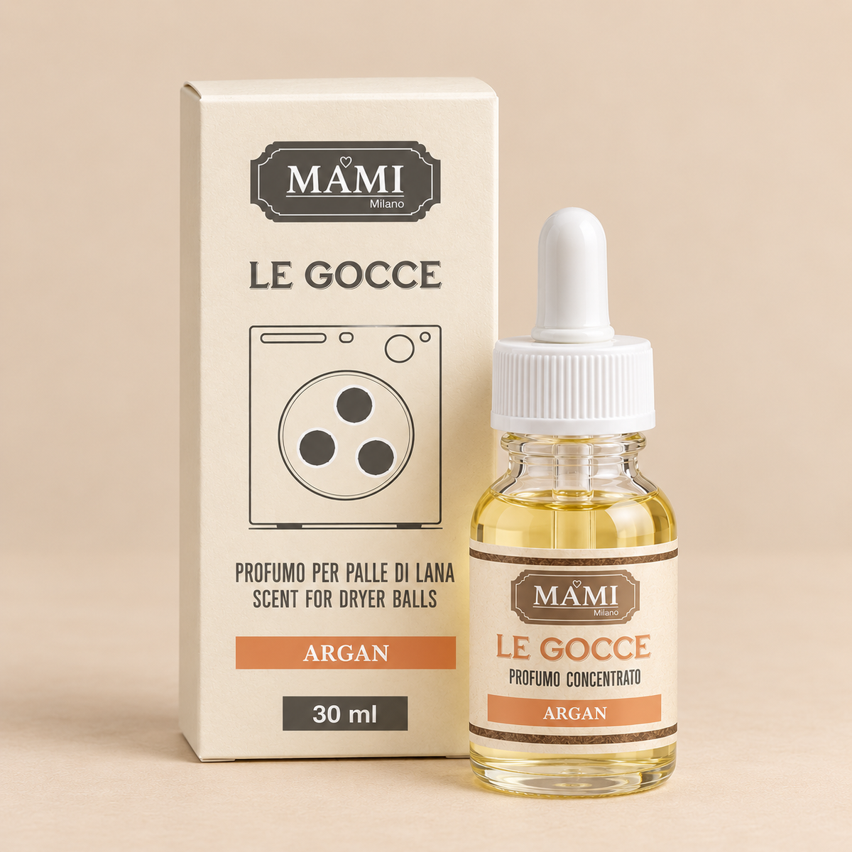 Gocce Asciugatrice Mami Milano Argan 30 ml in Vetro