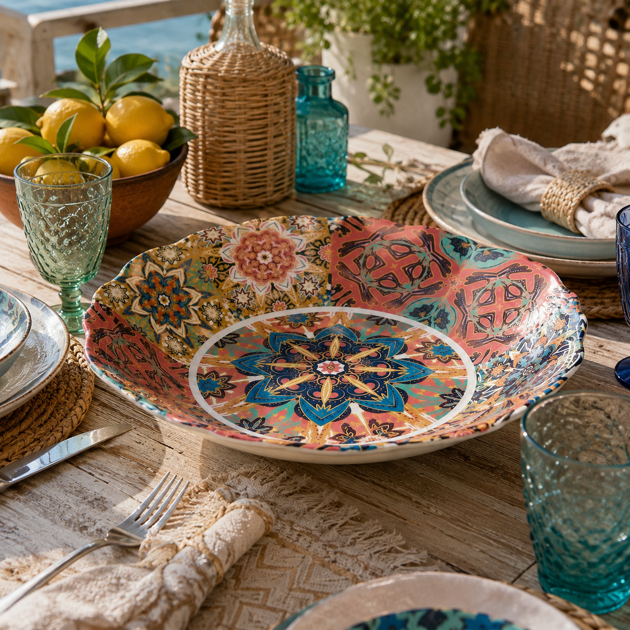 Centrotavola Marrakech in Acrilico – Ø 35 cm