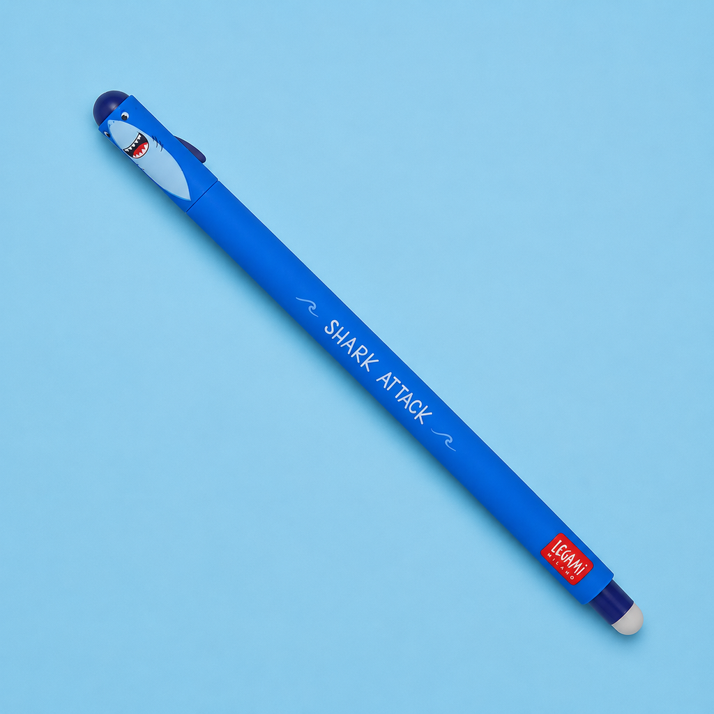 Penna Gel Cancellabile Shark di Legami