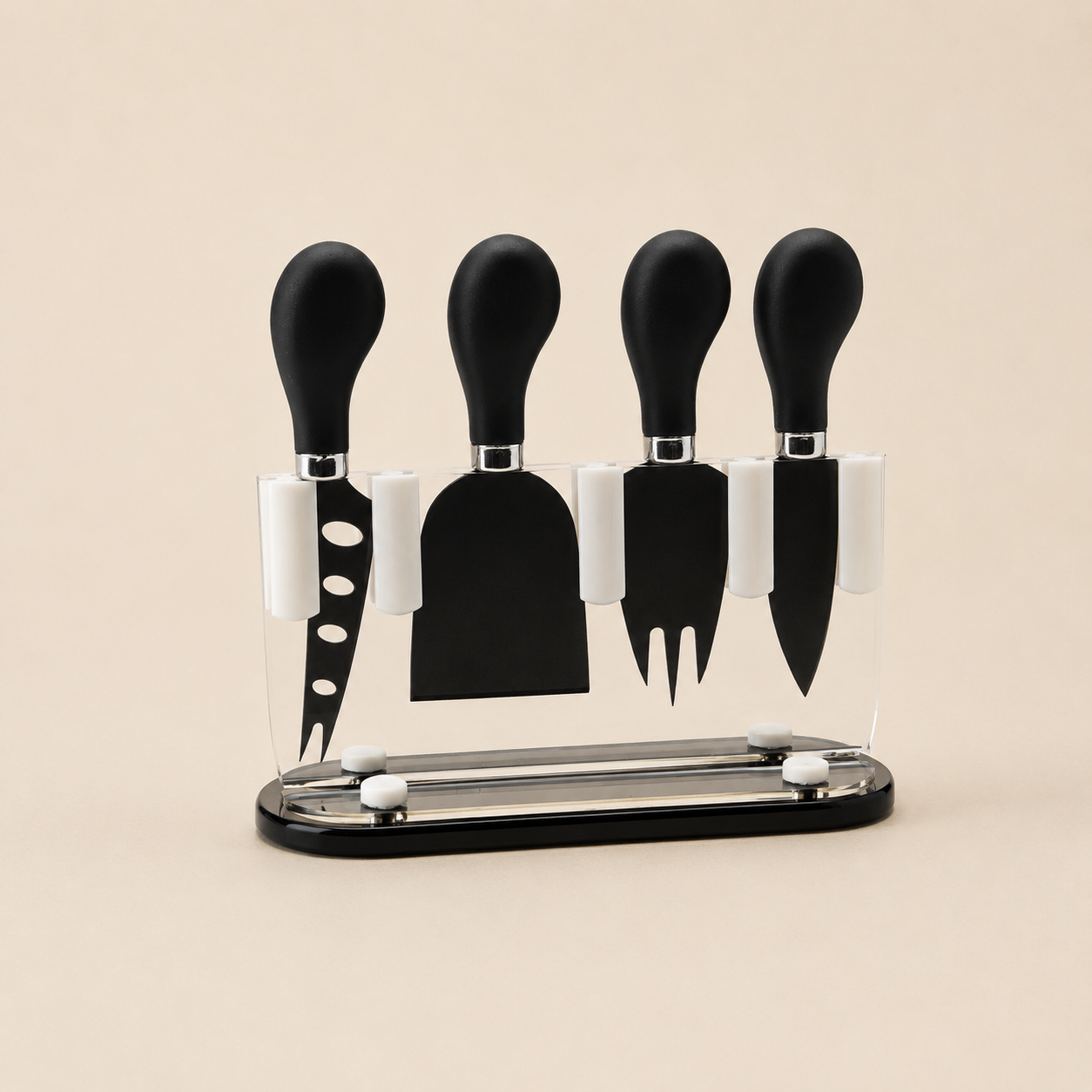 Set Formaggi Slice & Dice Nero Maxwell & Williams – 4 Utensili con Ceppo (seconda scelta) (Copia)