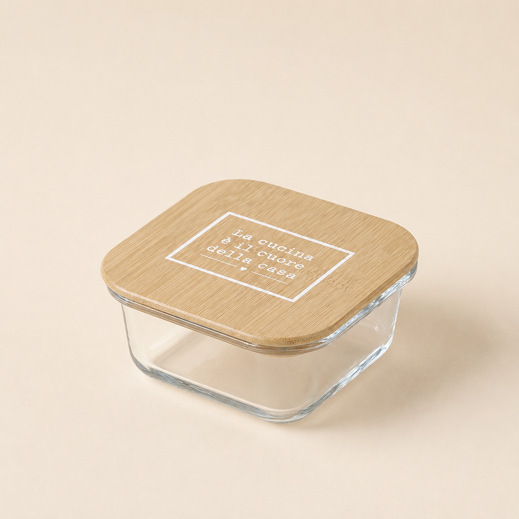 Contenitore La cucina è il cuore della casa 11x5,5cm
