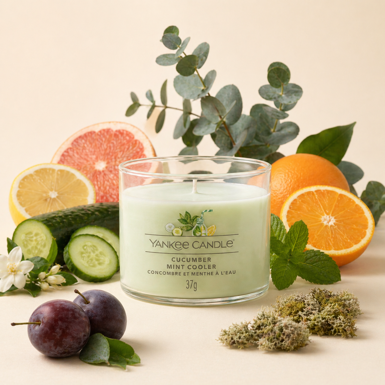 Yankee Candle candela mini Cucumber Mint Cooler