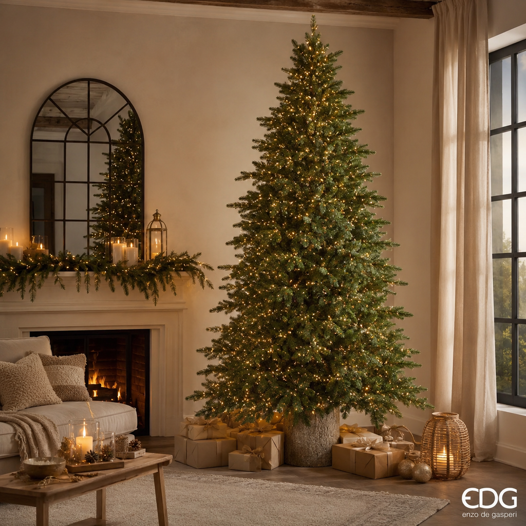Albero di Natale Imperial NEW EDG con 5300 Mini LED h.240cm
