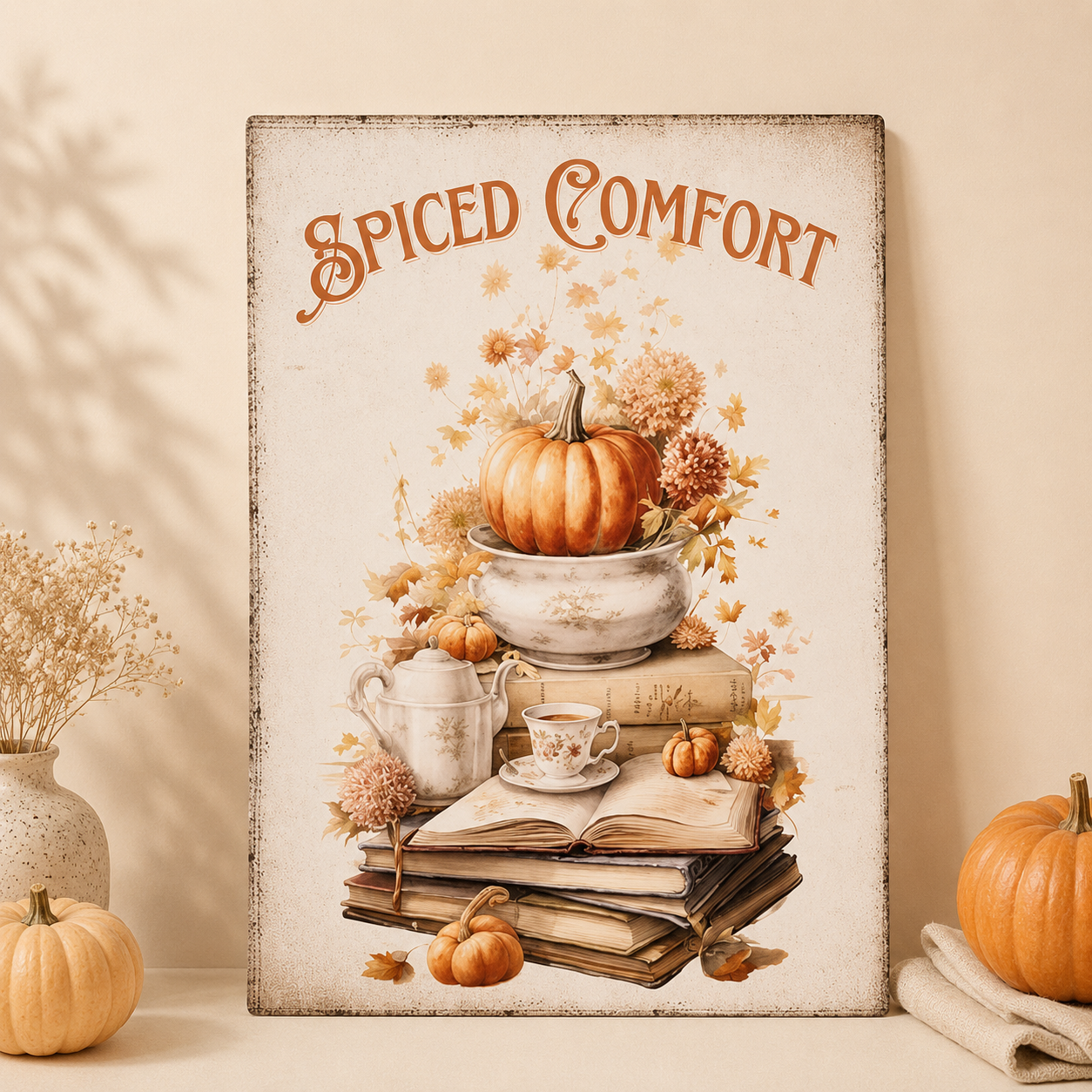 Quadro Spiced Comfort – Giardino d'Autunno – 35,5 x 51 cm