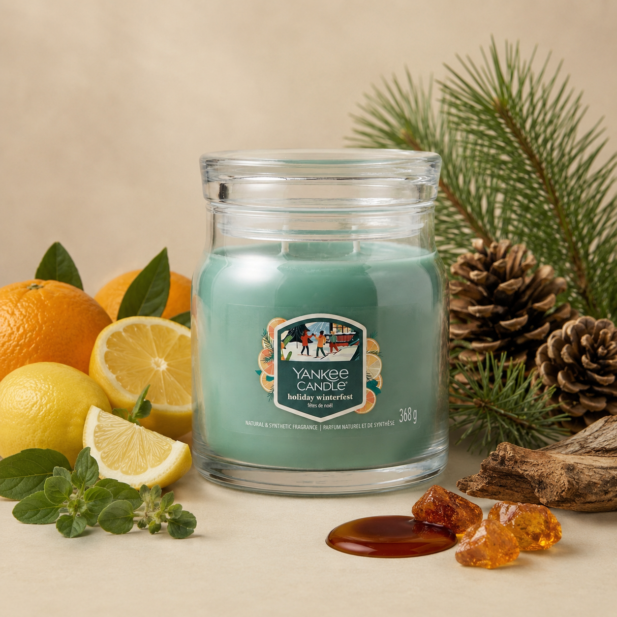 Yankee Candle Giara 368gr Holiday Winterfest