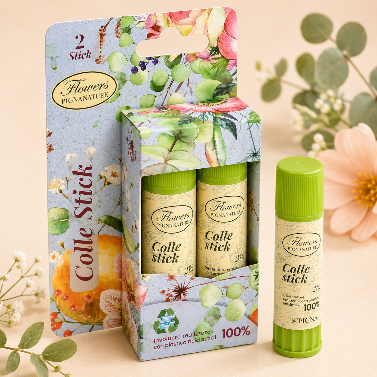 Set 2 colle Pigna Nature Flowers
