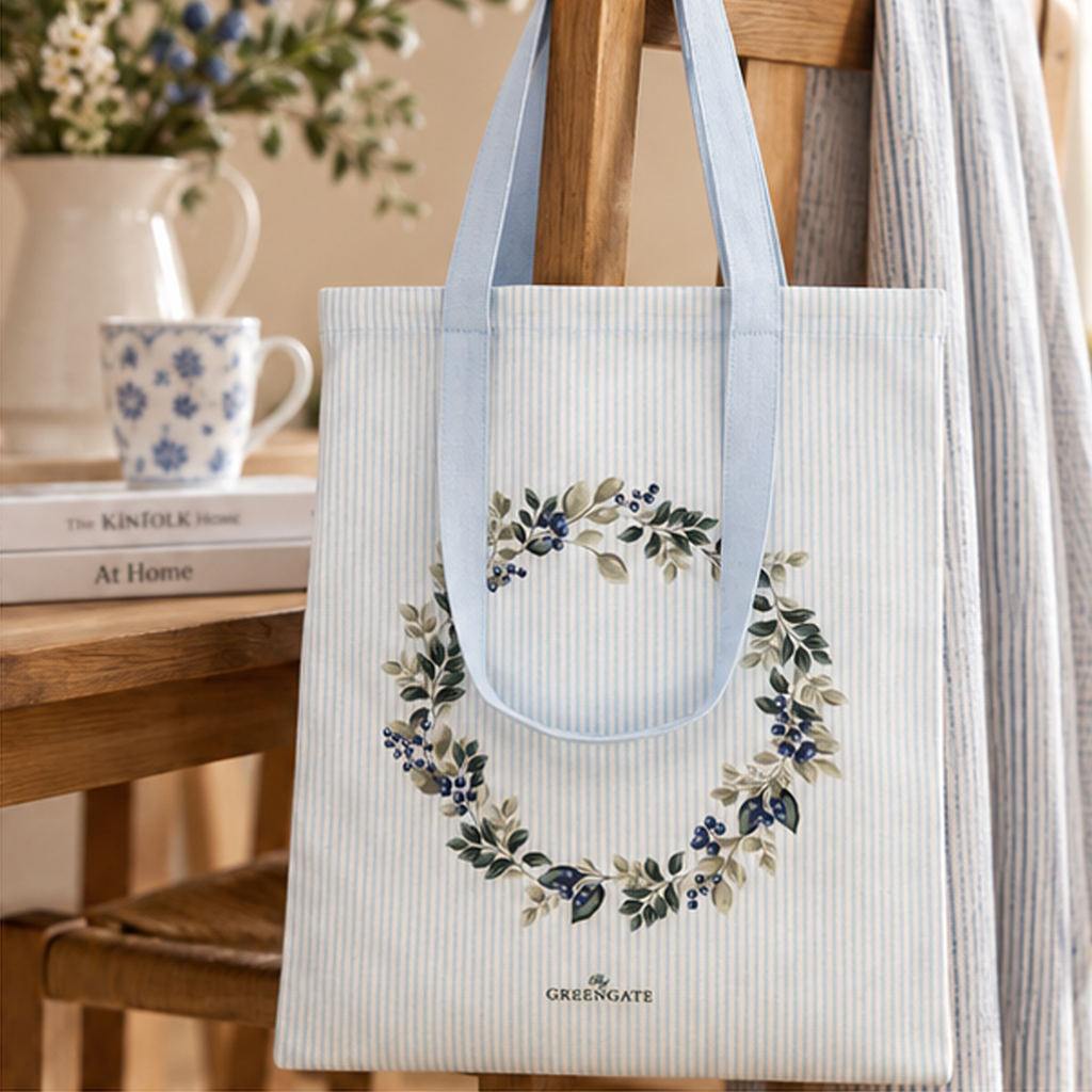 Borsa Shopper Zelda GreenGate con Ghirlanda