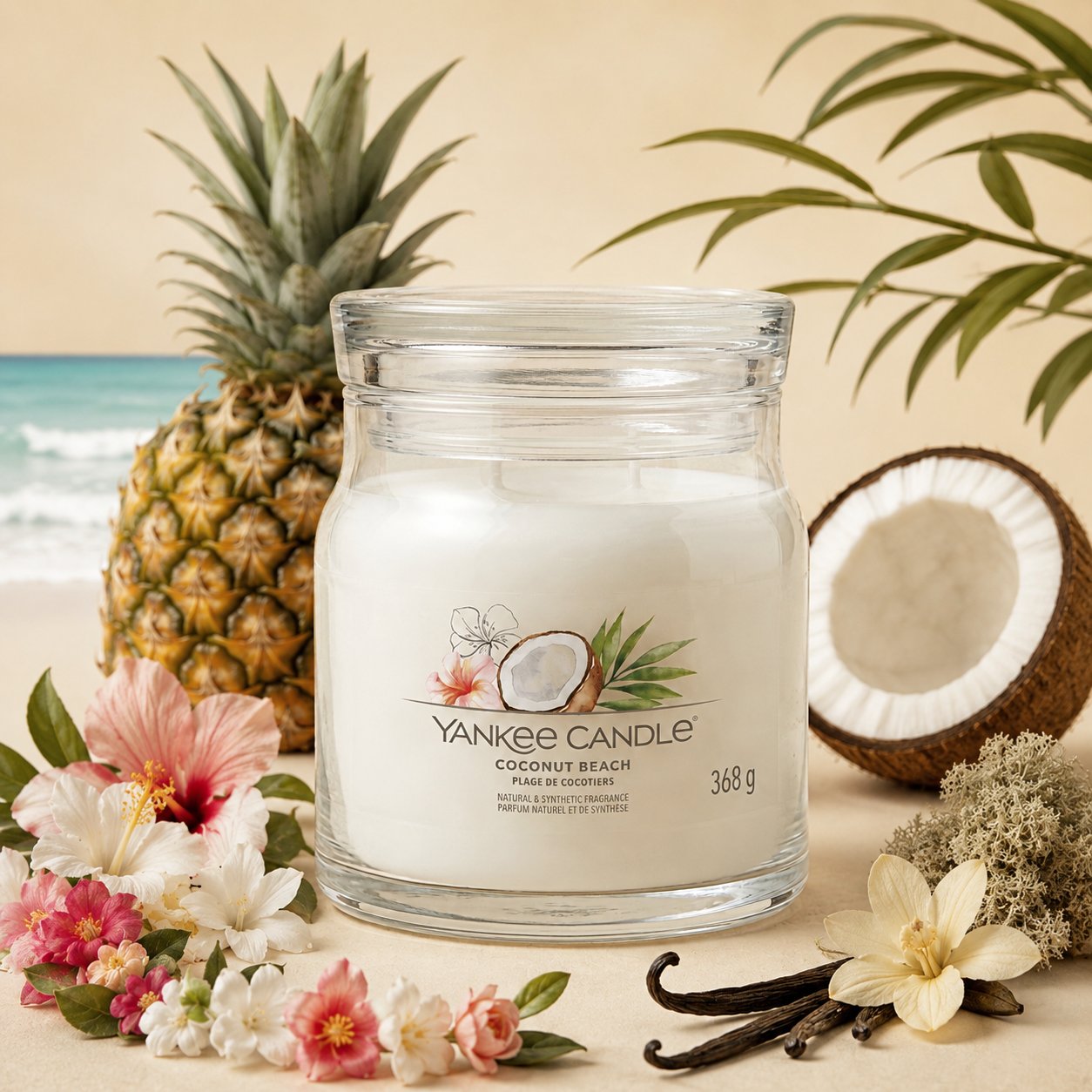 Yankee Candle Giara 368gr Coconut Beach