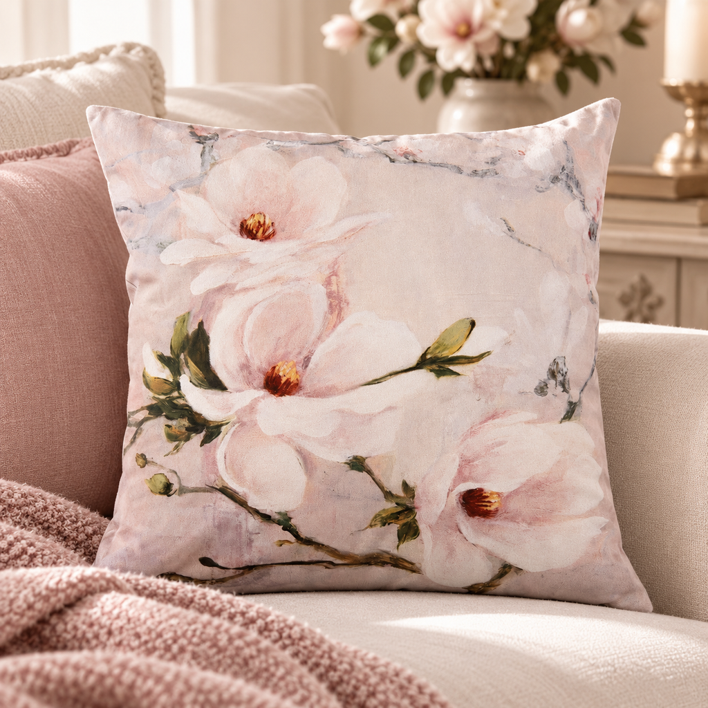 Federa Cuscino Magnolie 45 x 45 cm