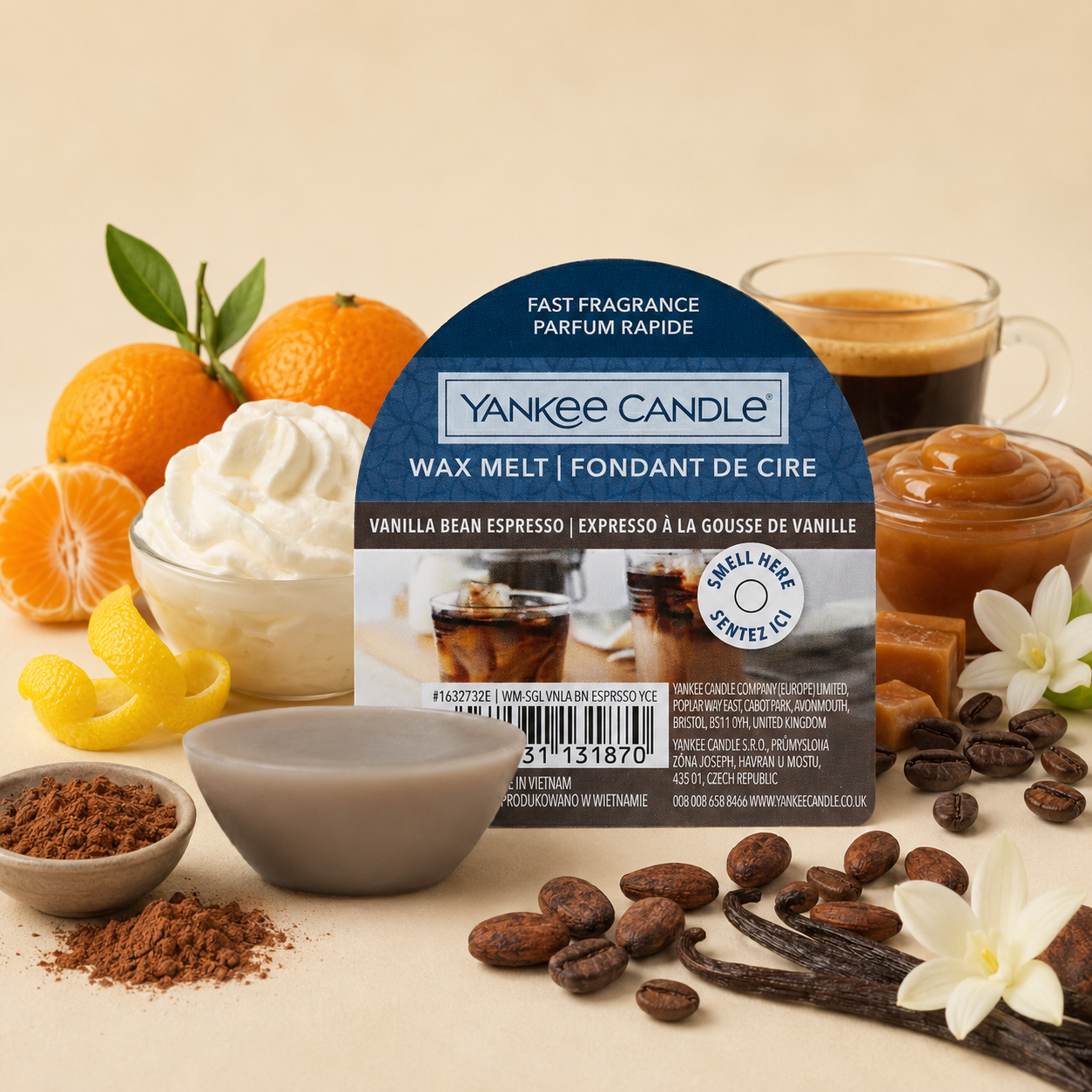 Yankee Candle cera Vanilla Bean Espresso