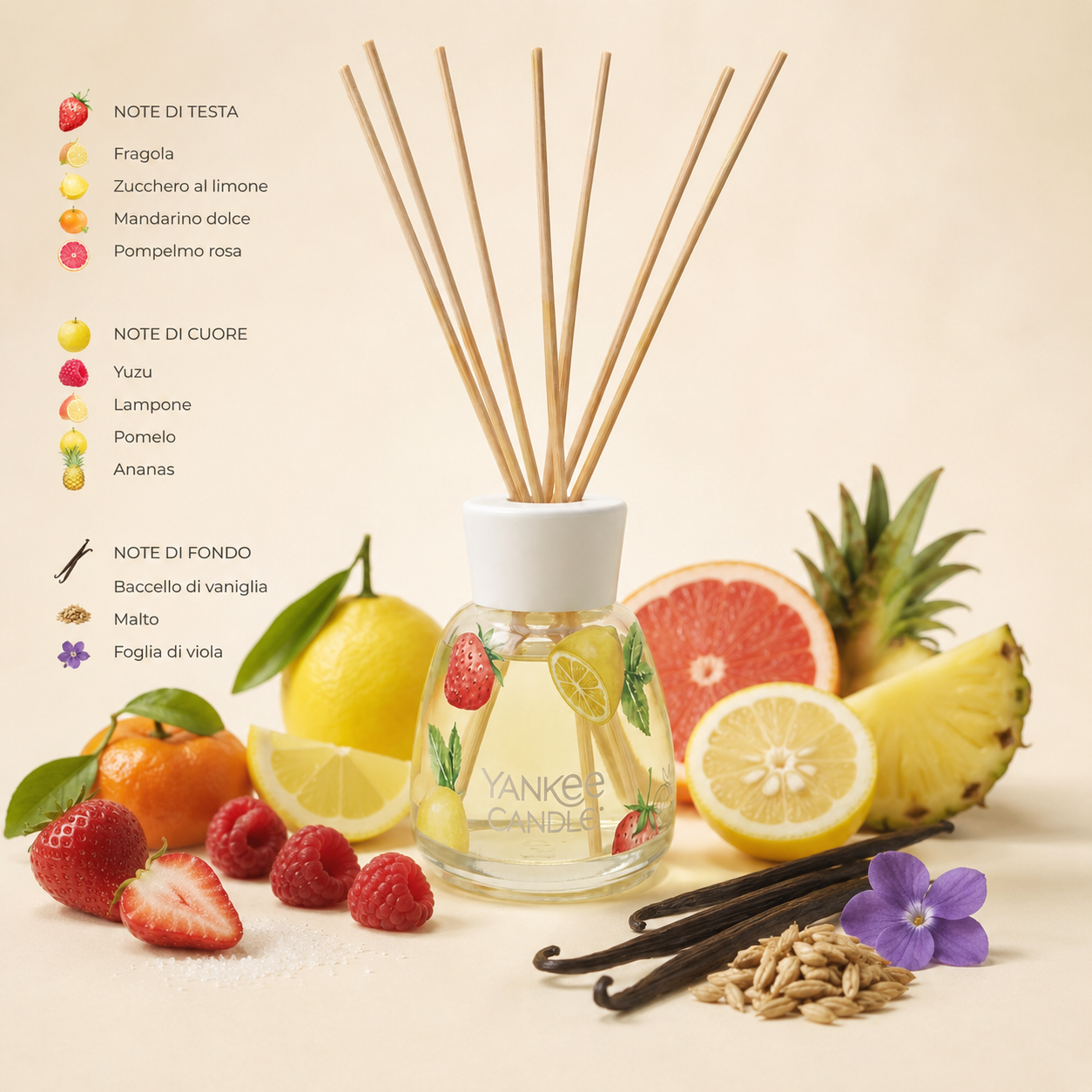 Yankee Candle diffusore ambienti Iced Berry Lemonade