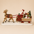 Babbo Natale con Slitta 41cm