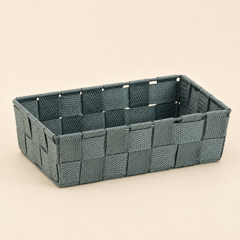 Cestino Kela Alvaro Grigio – 15 x 6 x 23 cm