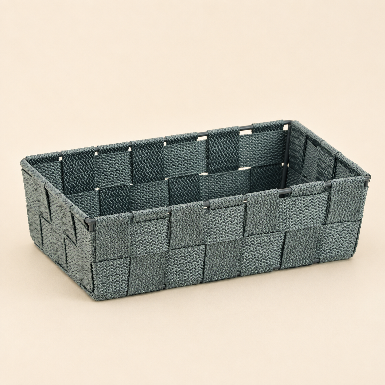 Cestino Kela Alvaro Grigio – 15 x 6 x 23 cm