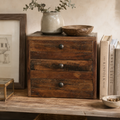 Cassettiera in legno riciclato – stile rustico