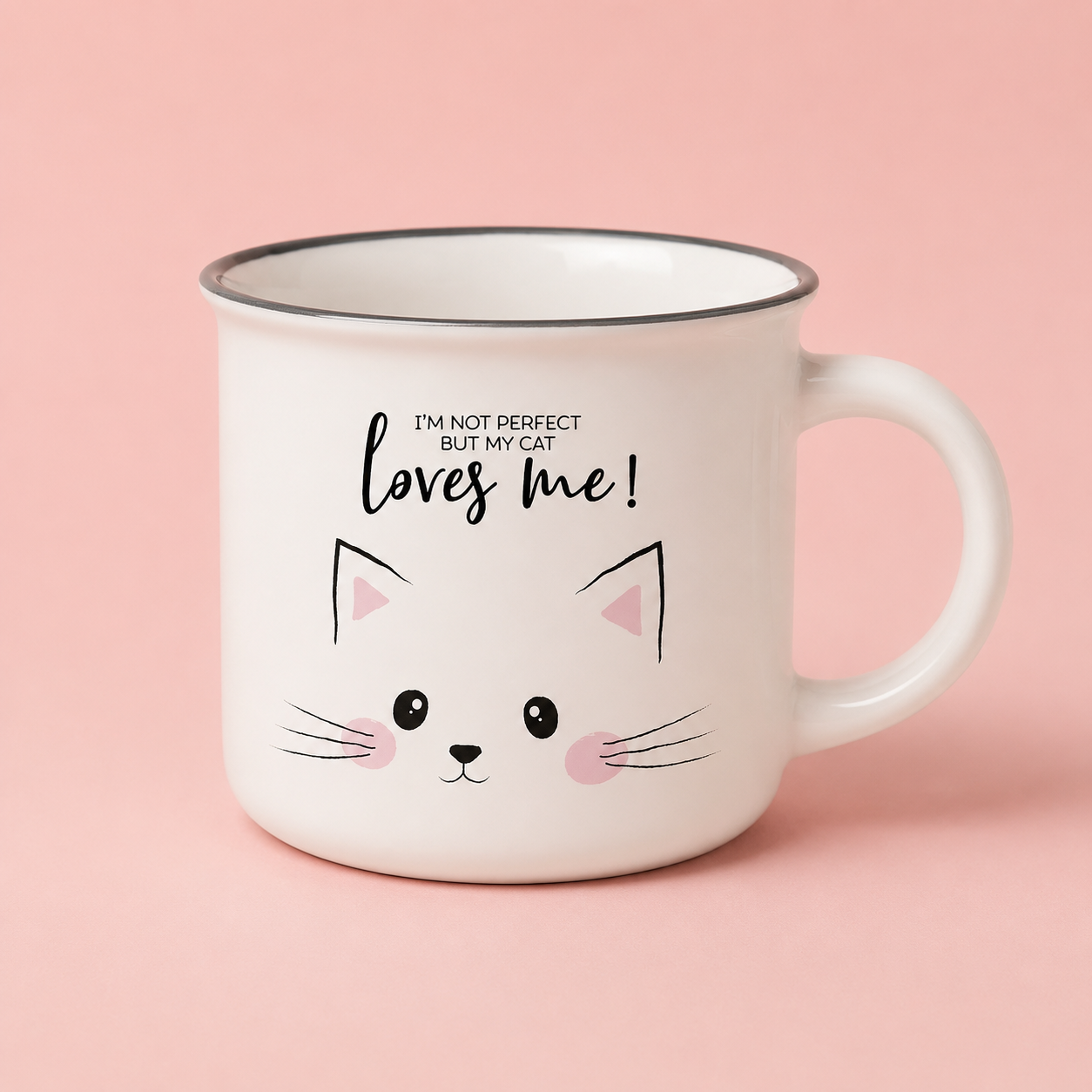 Tazza in Porcellana Bone China Cats 350 ml - Legami
