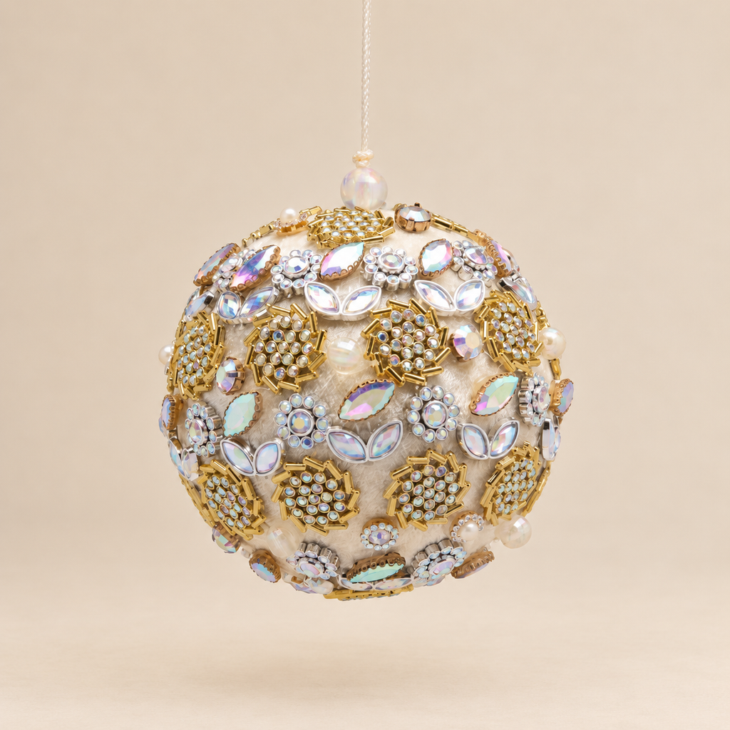 Pallina di Natale Maxi Bijoux Multicolore Ø 10 cm