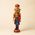 Decoro Orso Soldatino Mini LED – H 46,5 cm