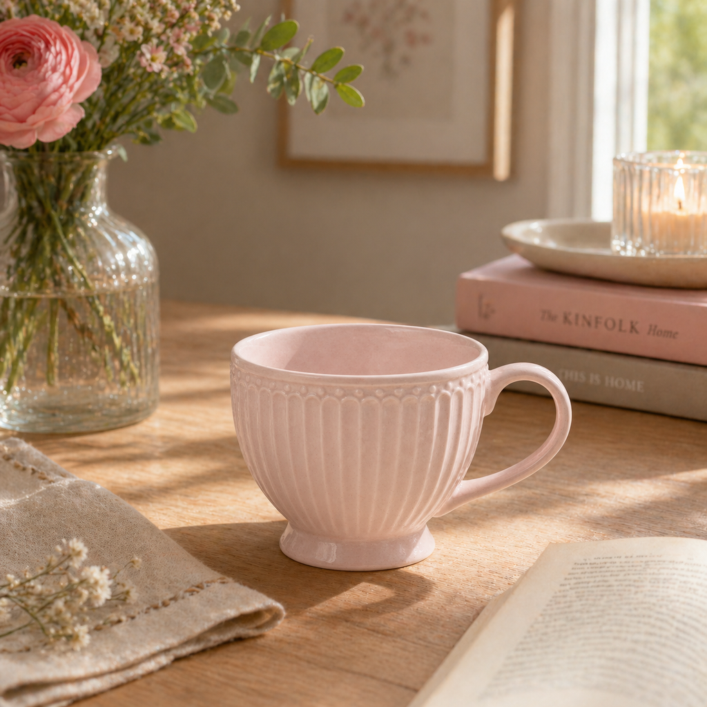 Tazza tè Alice vintage rose