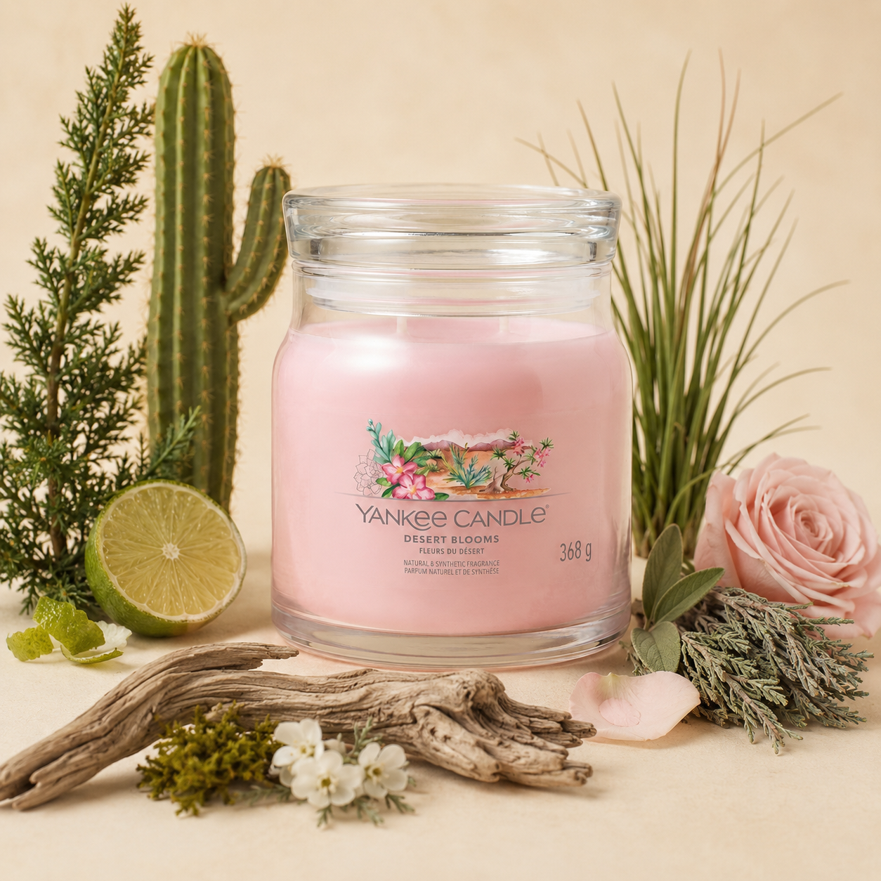 Yankee Candle Giara 368gr Desert blooms