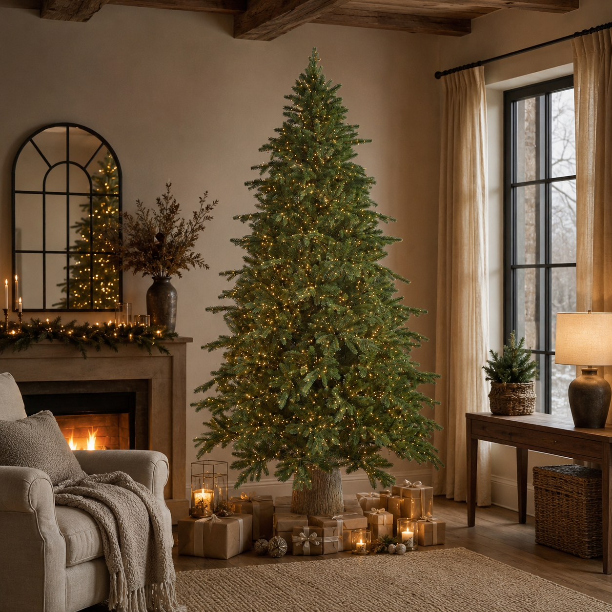 Albero di Natale Imperial NEW EDG con 5300 Mini LED h.240cm