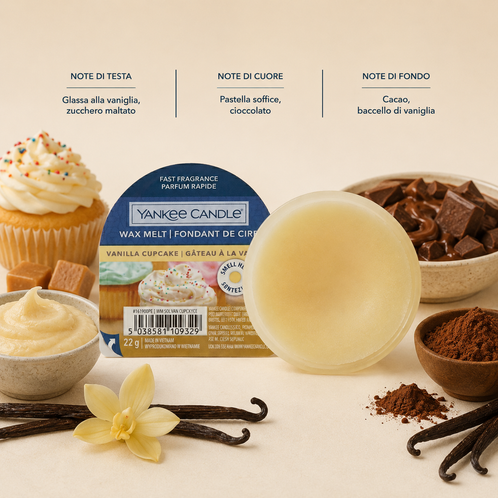 Yankee Candle cera Vanilla cupcake