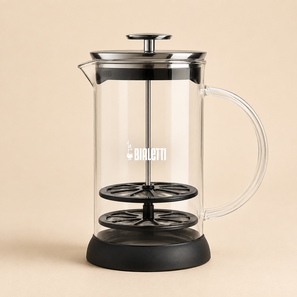 Cappuccinatore Bialetti Milk Frother in Vetro Borosilicato