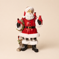 Babbo Natale con Uccellini h.39cm