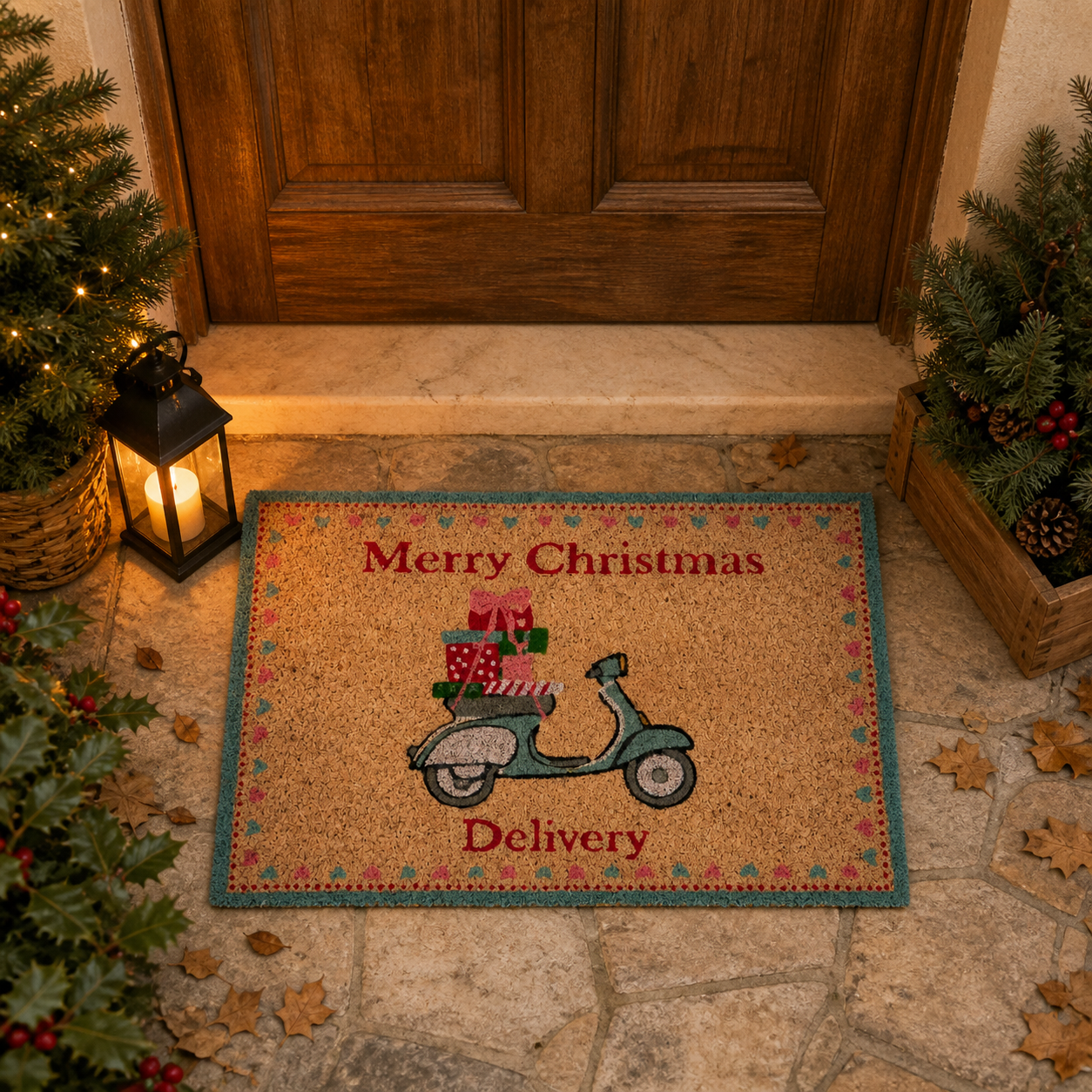 Zerbino cocco Merry Christmas