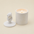 Candela con vaso busto Mod.C