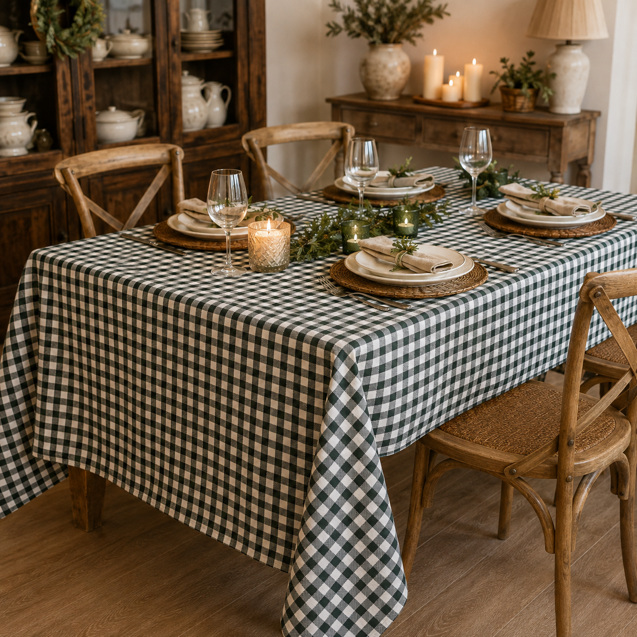 Tovaglia Fiocchi Collection 140x240cm Quadri