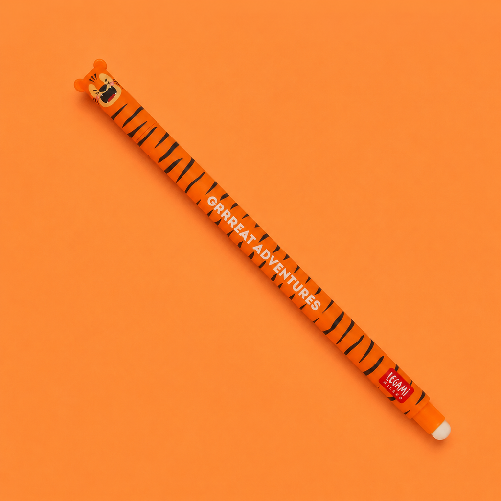 Penna Gel Cancellabile Tiger di Legami