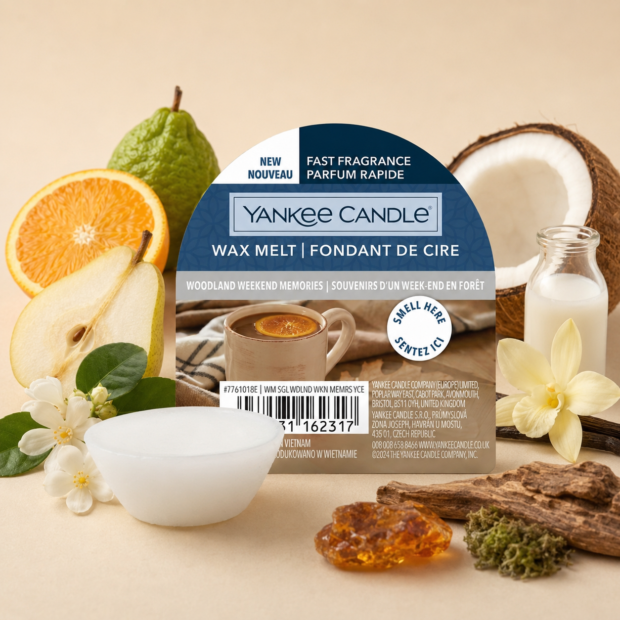 Yankee Candle cera Woodland weekend memories