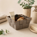Cestino Kela Alvaro Tortora – 14 x 14 x H 6 cm
