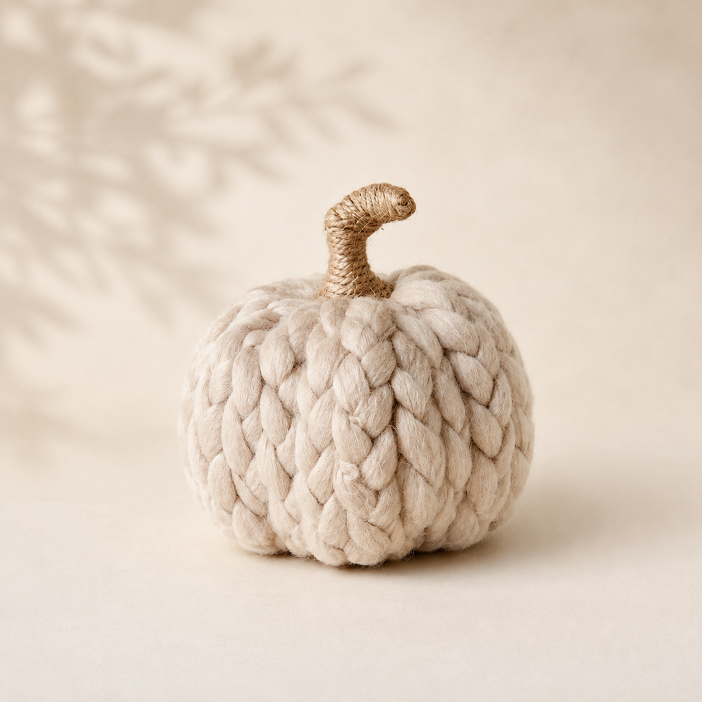 Zucca intrecciata Beige