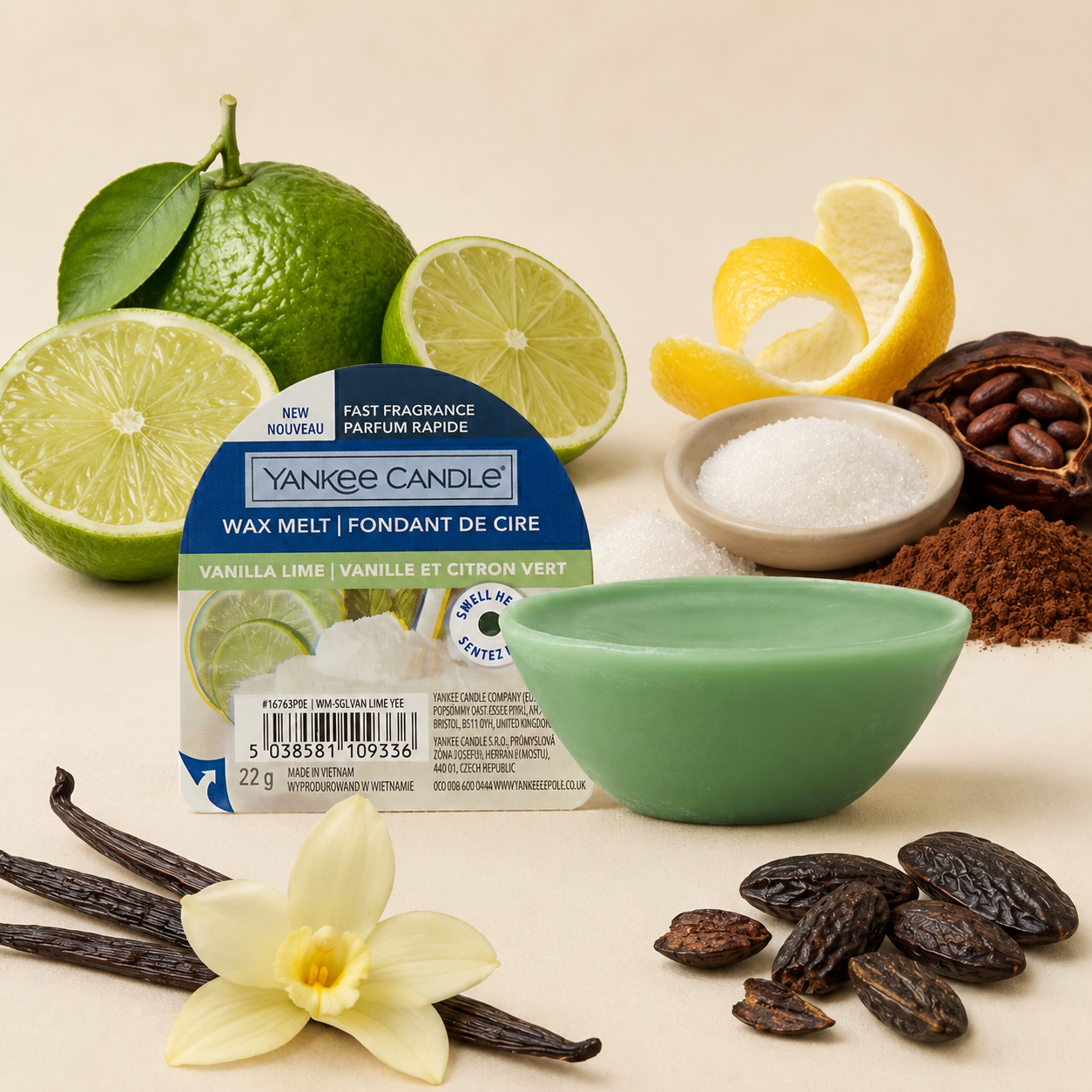 Yankee Candle cera Vanilla Lime