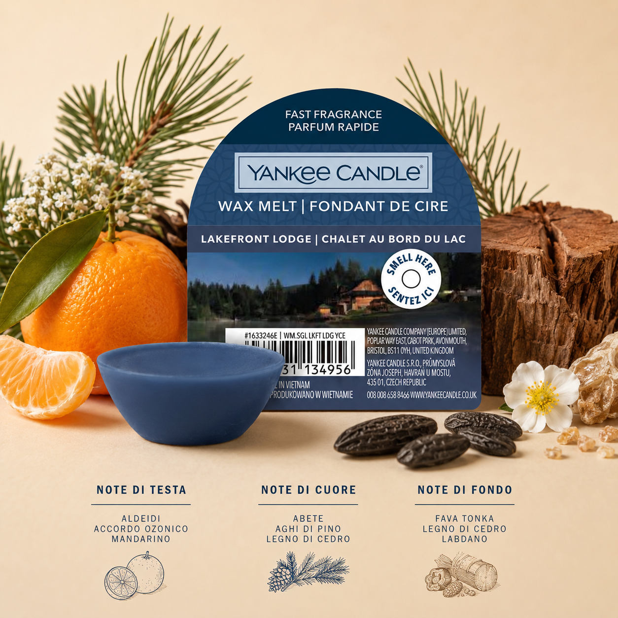 Yankee Candle cera Lakefront Lodge