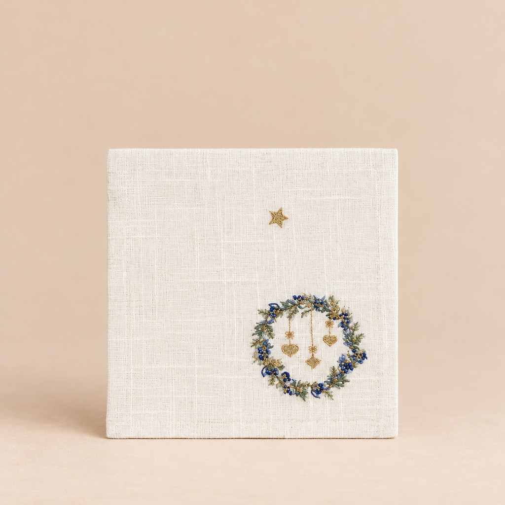 Tovagliolo Zelda GreenGate Bianco con Ricamo