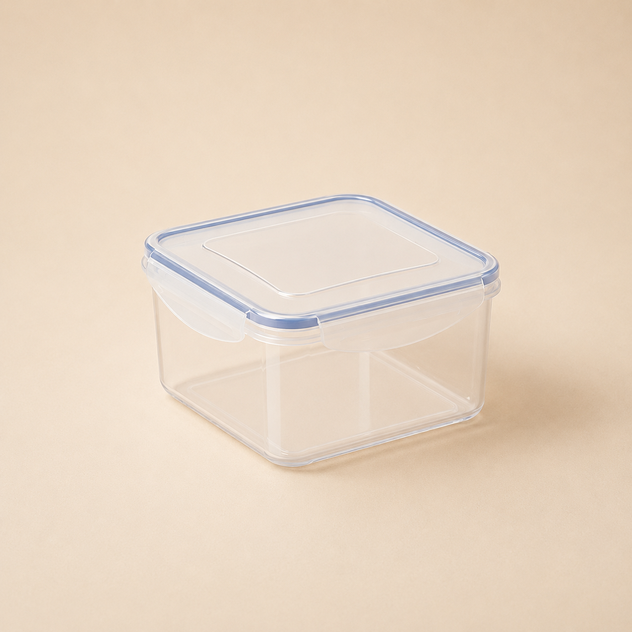 Contenitore Ermetico Quadrato Fresh Box Trasparente – 0,70 L