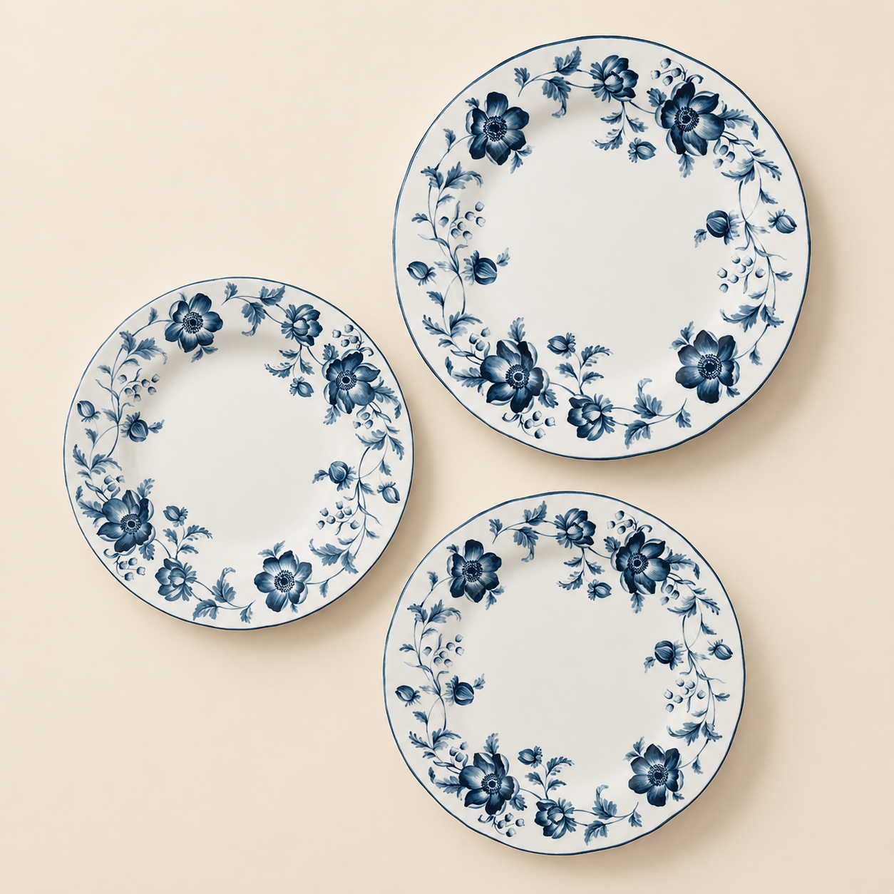 Servizio piatti 1 posto tavola Wonderwall blue