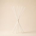 Bastoncini diffusori essenza per ambiente h.35cm bianco