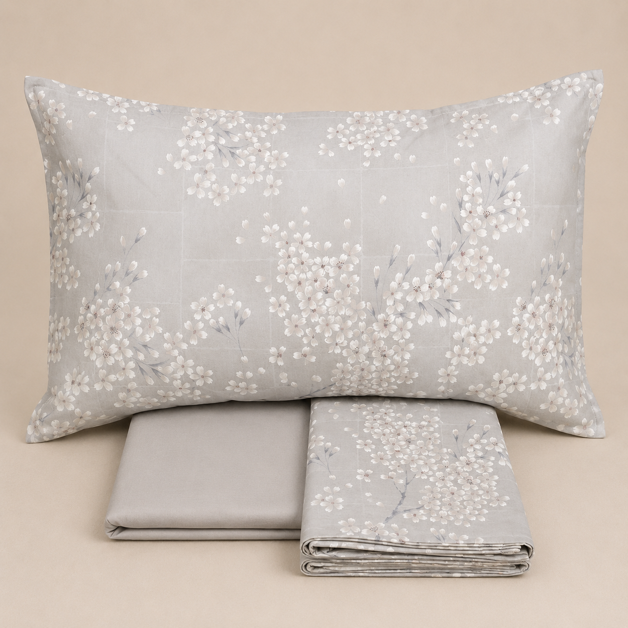 Completo Letto Matrimoniale Kimono – Percalle di Puro Cotone